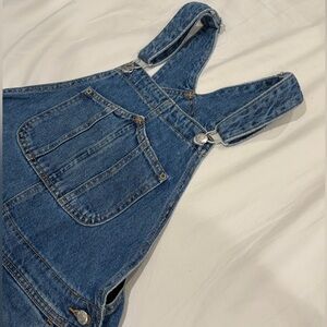 Denim Blue Women's Overalls